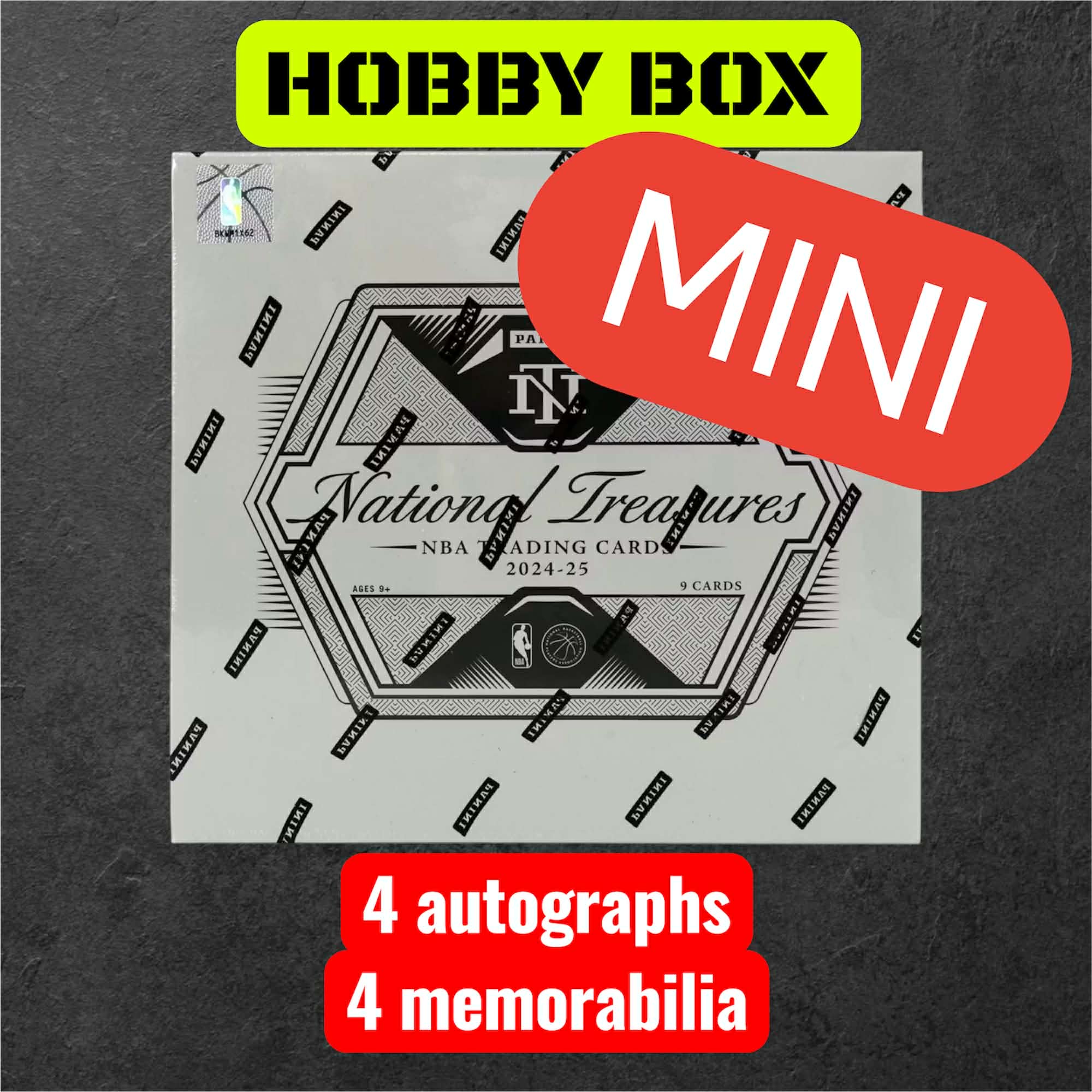 MINI #1 for #1425 National Treasures Hobby break (1 spot)