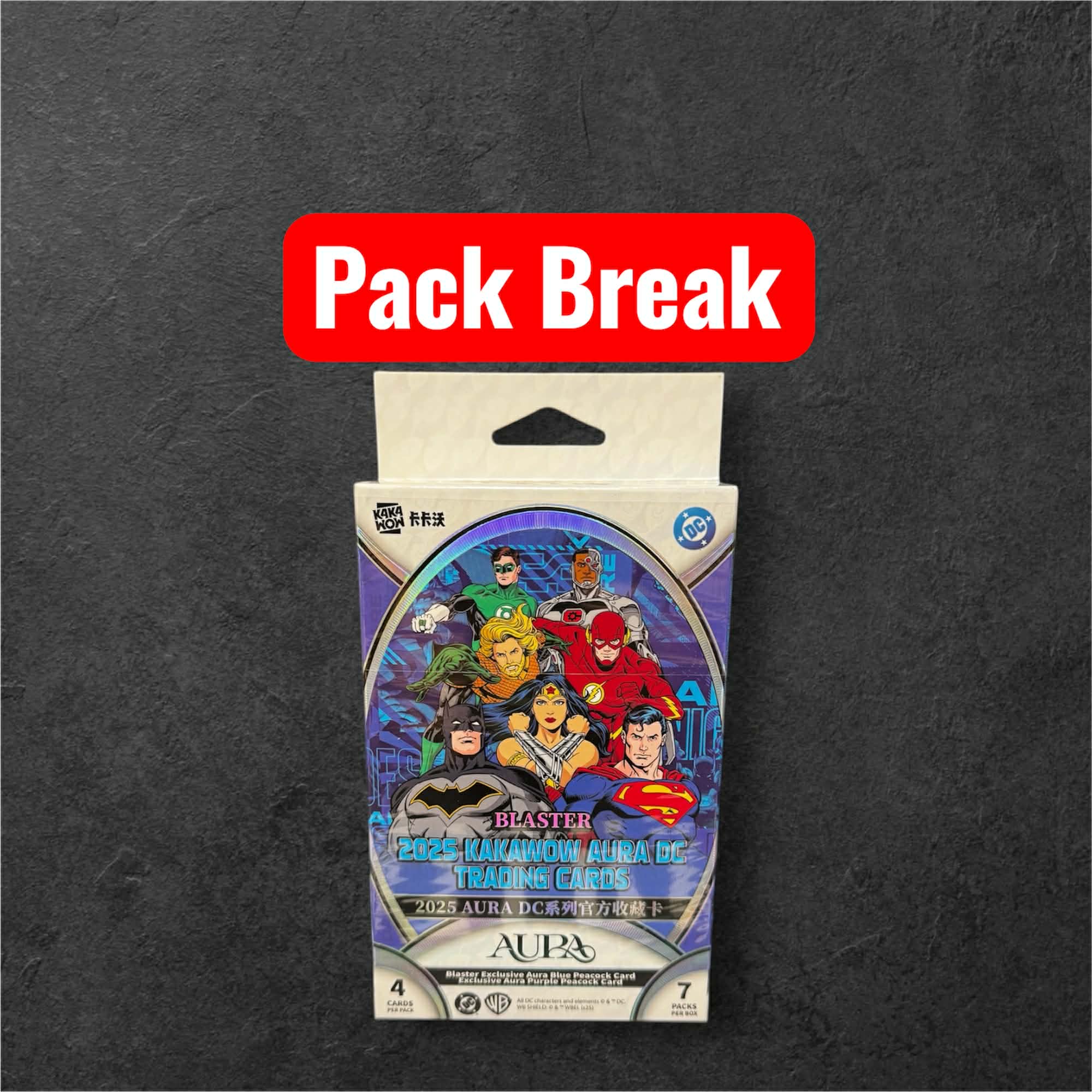 DC Aura BLASTER Box (Kakawow 2025) Live PACK Break #1400